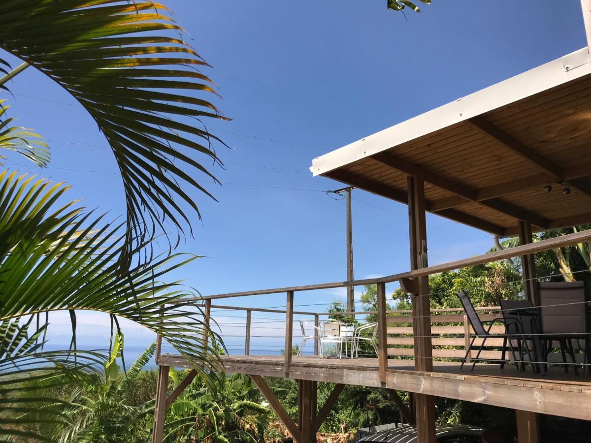 Lounge des hauts 3 maisons à L'étang-Salé sans vis à vis avec vue panoramique Océan et Montagne Exterior foto